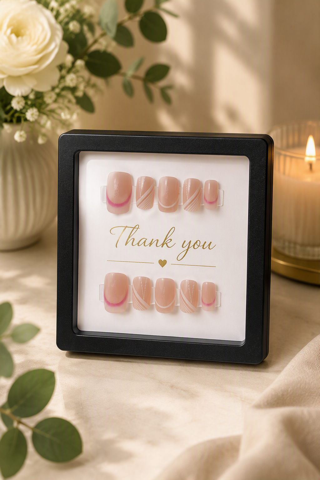 Blush Serenity Press-On Nails