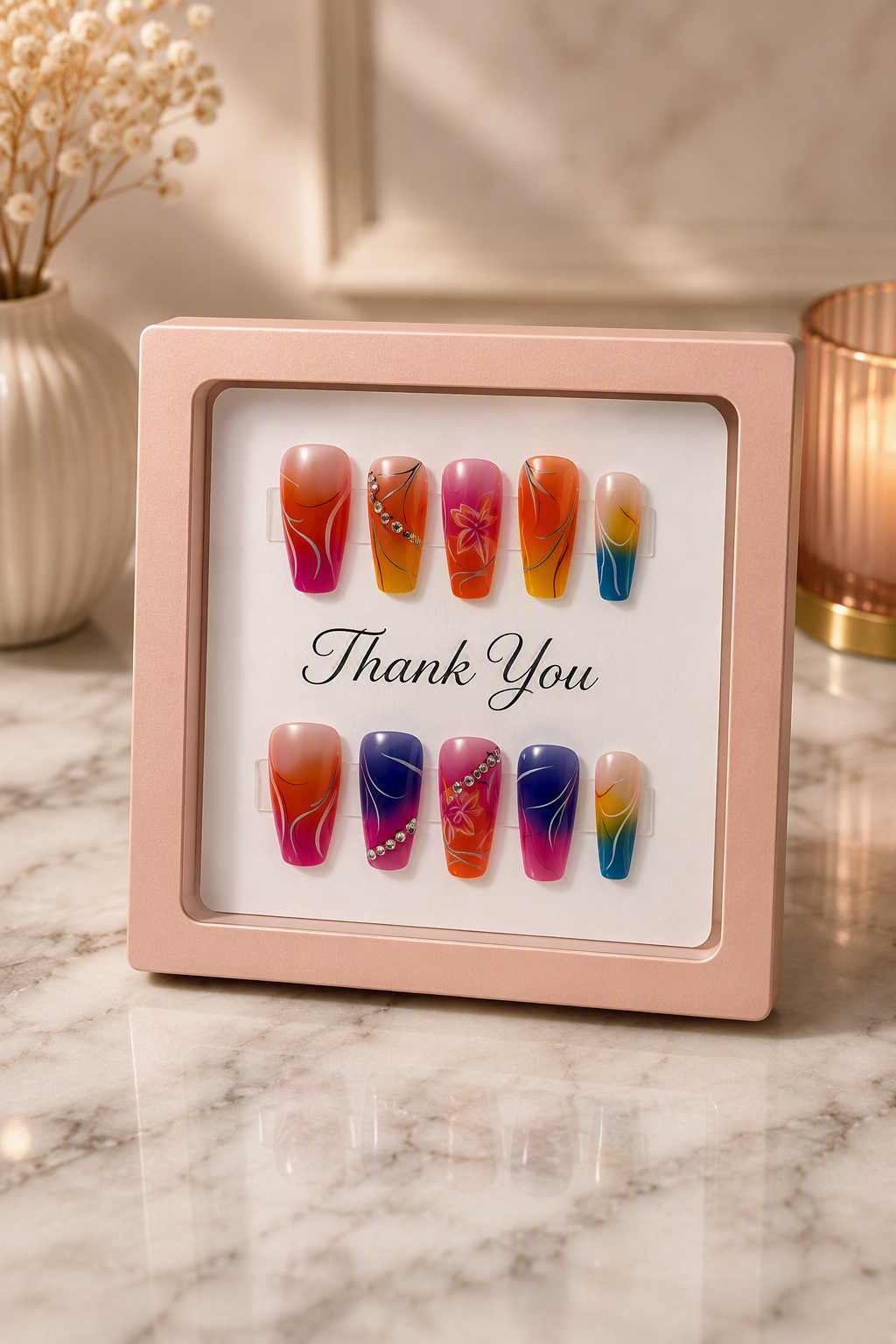 Paradise Bloom Press-On Nails