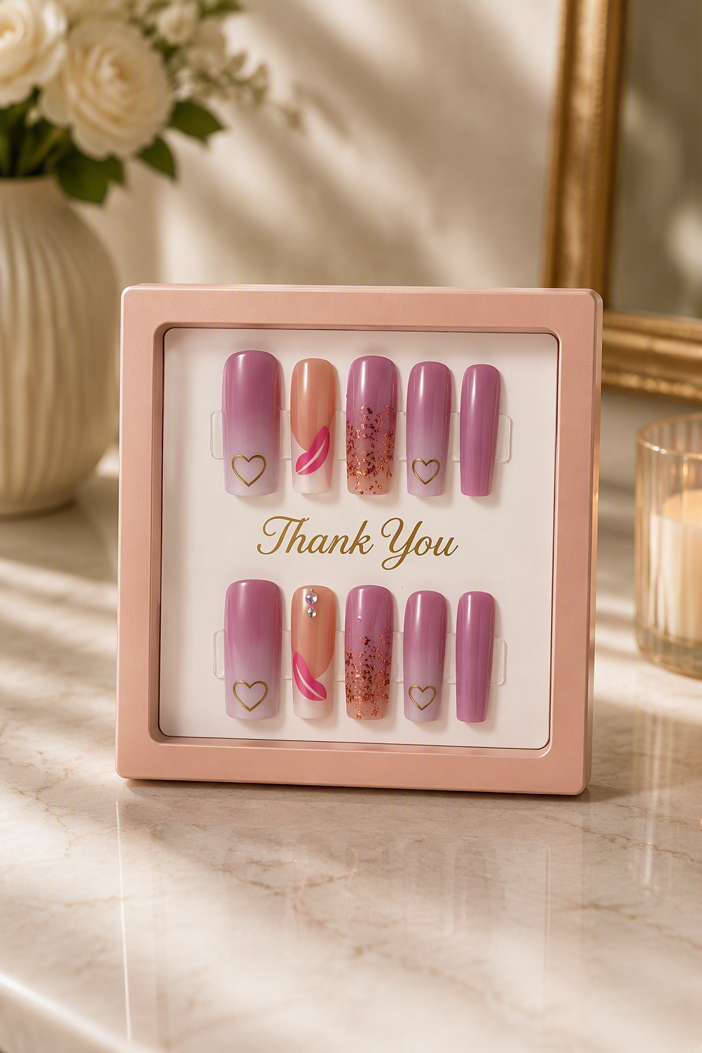 Sealed With a Kiss press-on nails