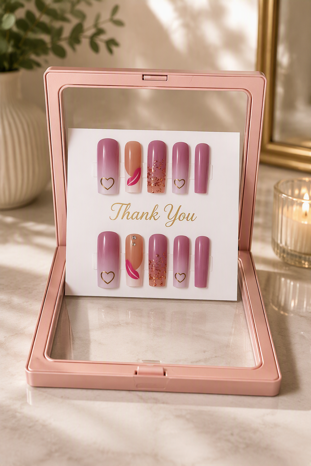 Sealed With a Kiss press-on nails