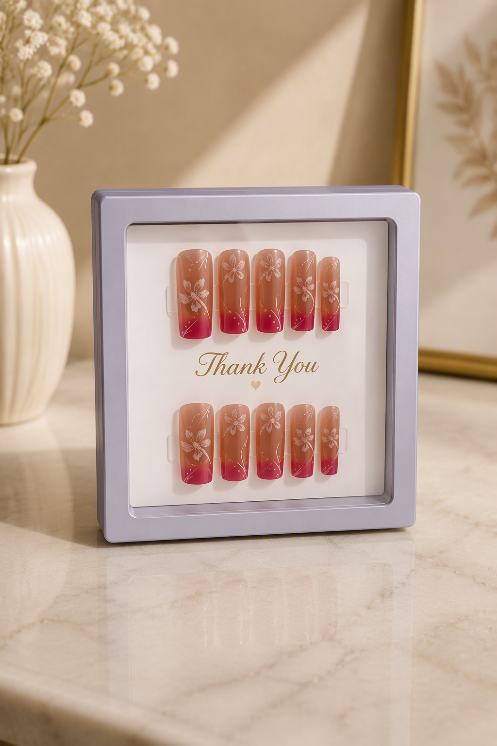 Sakura Sunset Press-On Nails
