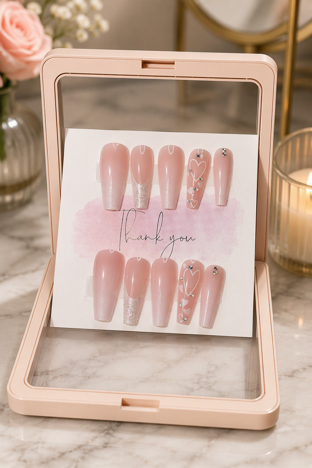 Sugar & Sparkle Press-On Nails
