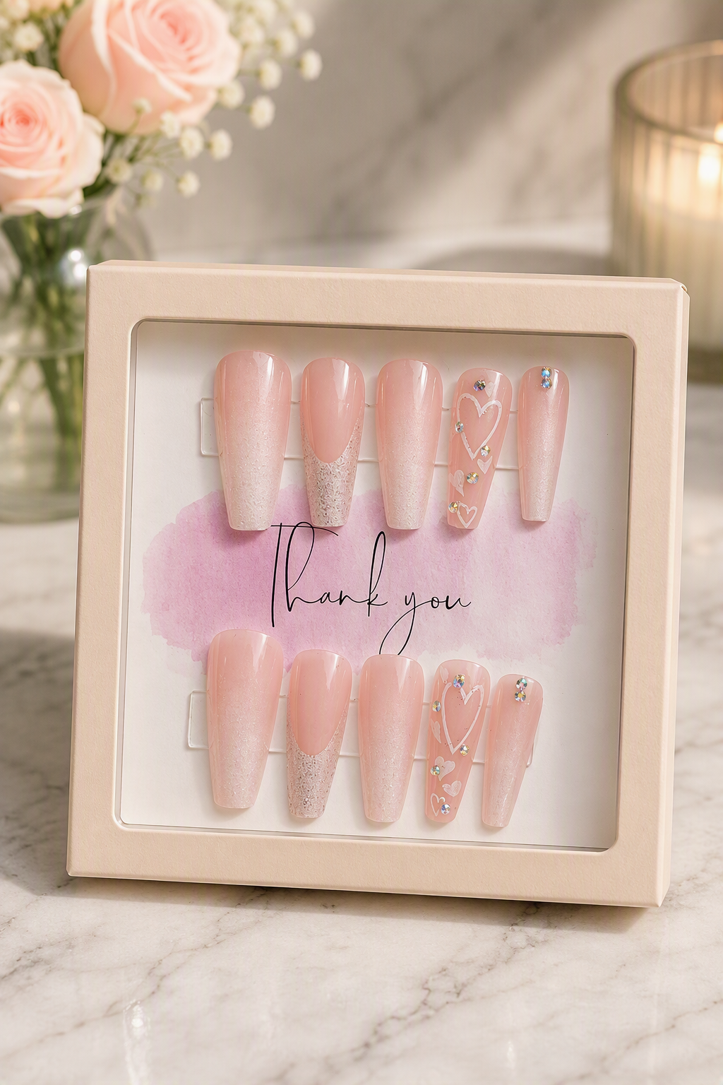 Sugar & Sparkle Press-On Nails