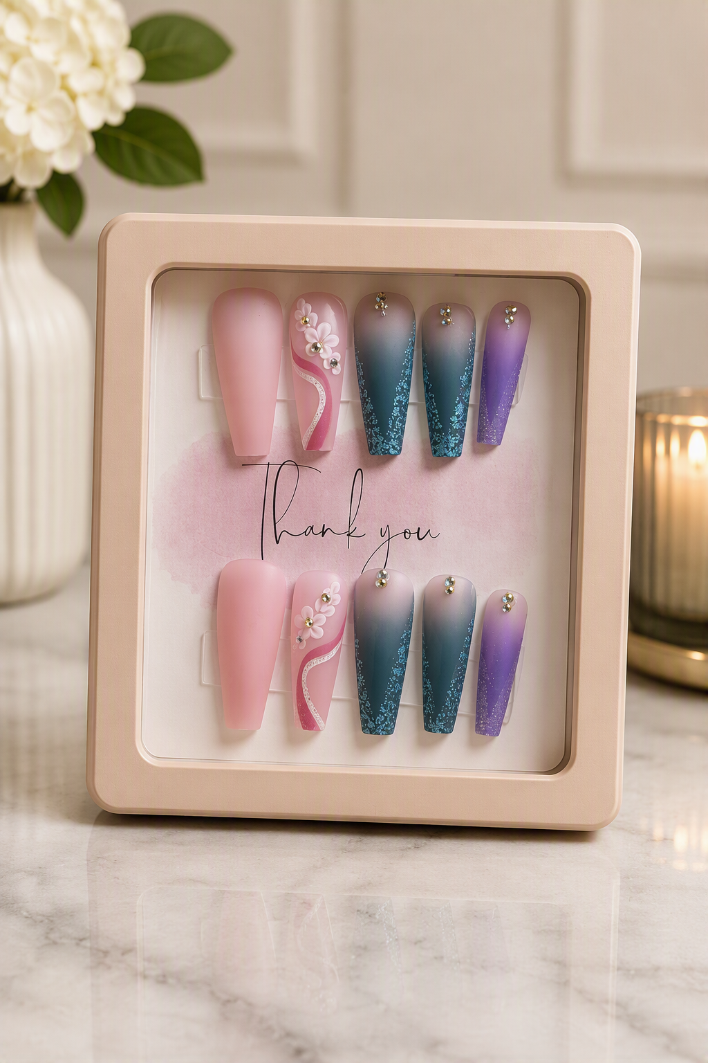 Siren's Garden Press-On Nails