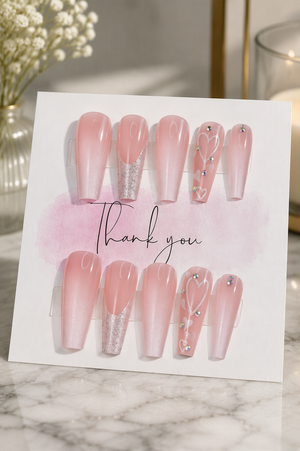 Sugar & Sparkle Press-On Nails