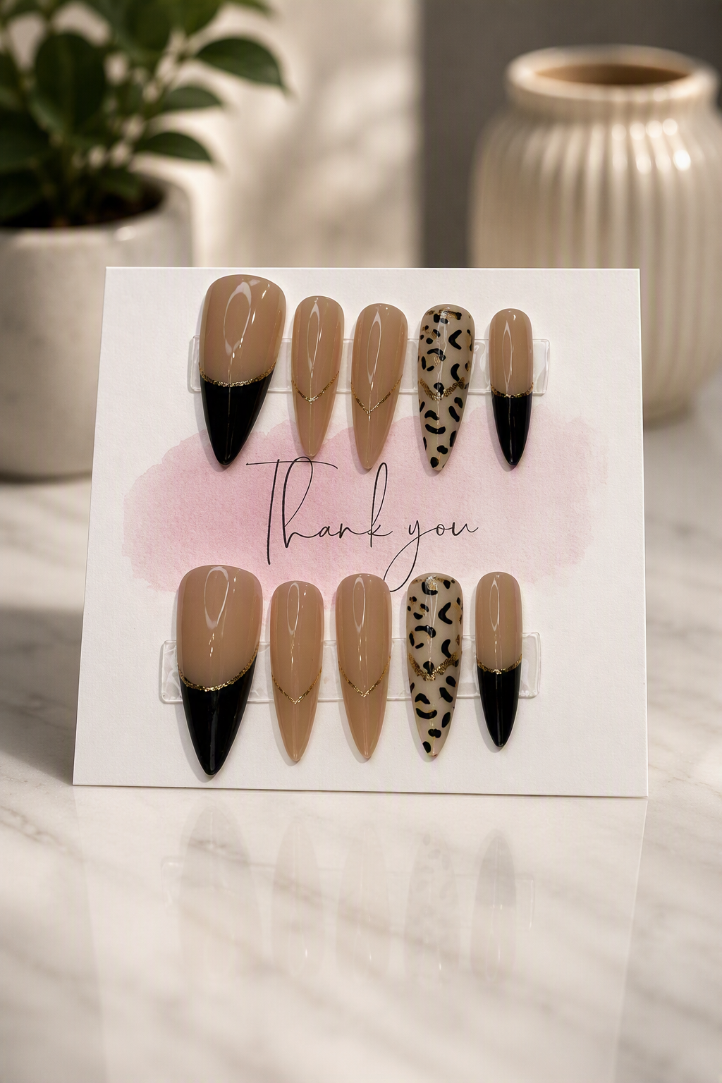 Untamed Elegance Press-On Nail Set