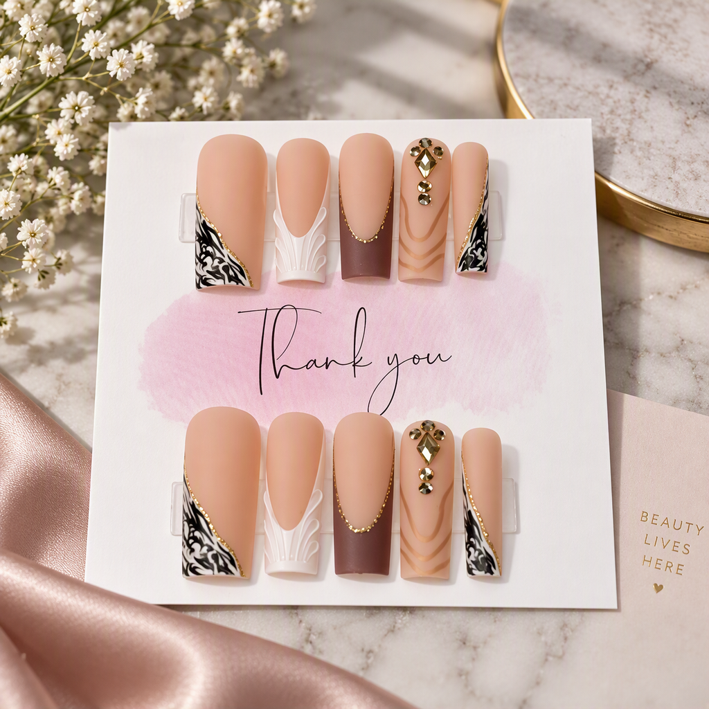 Blush & Bijou Press-On Nails
