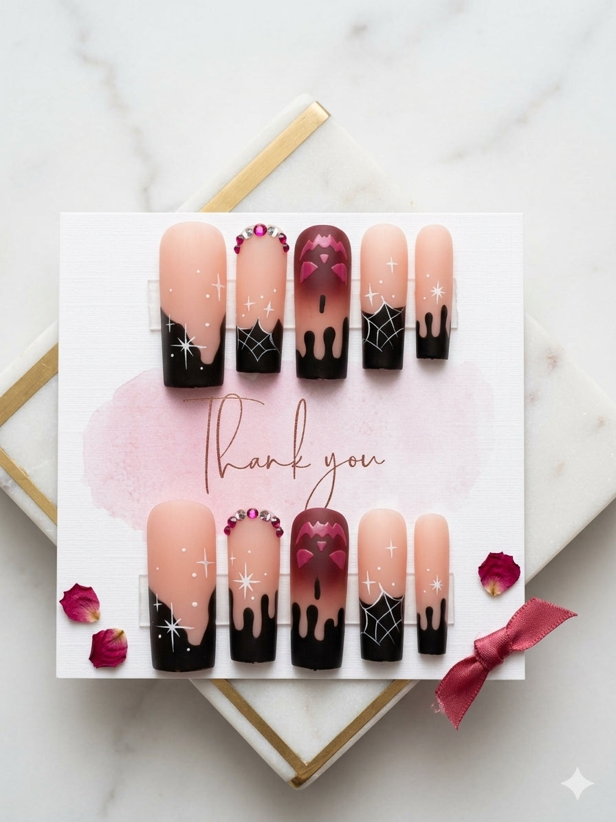 Enchanted After Dark Press-On Nails