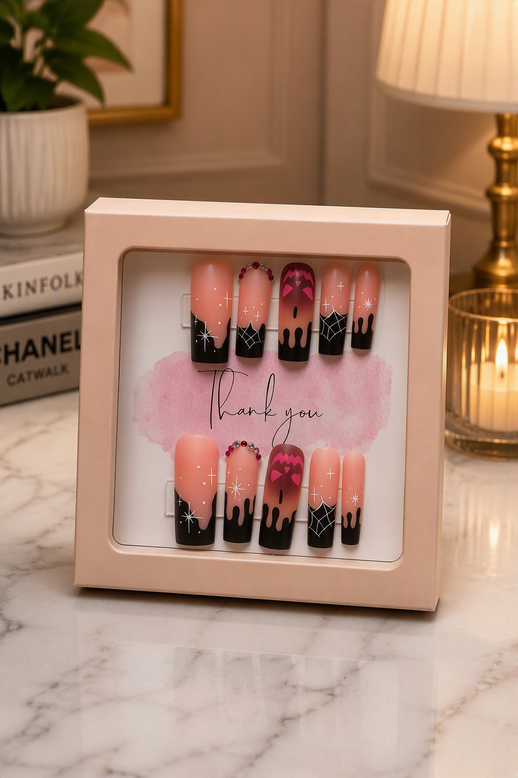 Enchanted After Dark Press-On Nails