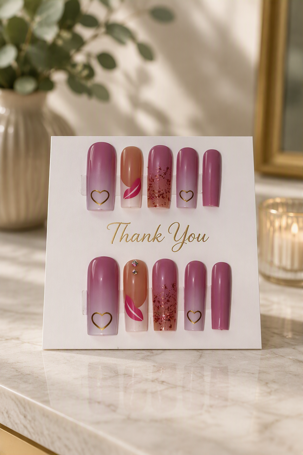 Sealed With a Kiss press-on nails