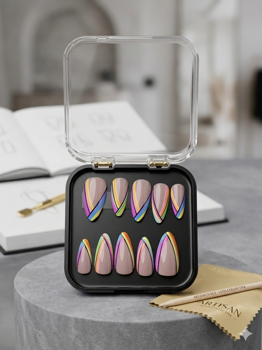 Prism Princess Press-On Nails – Short