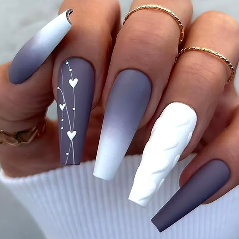 Sweetheart Ombré Press-On Nails