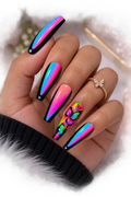 Butterfly After Dark Press-On Nails