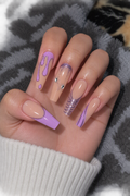 Moonlit Lilac Press-On Nails