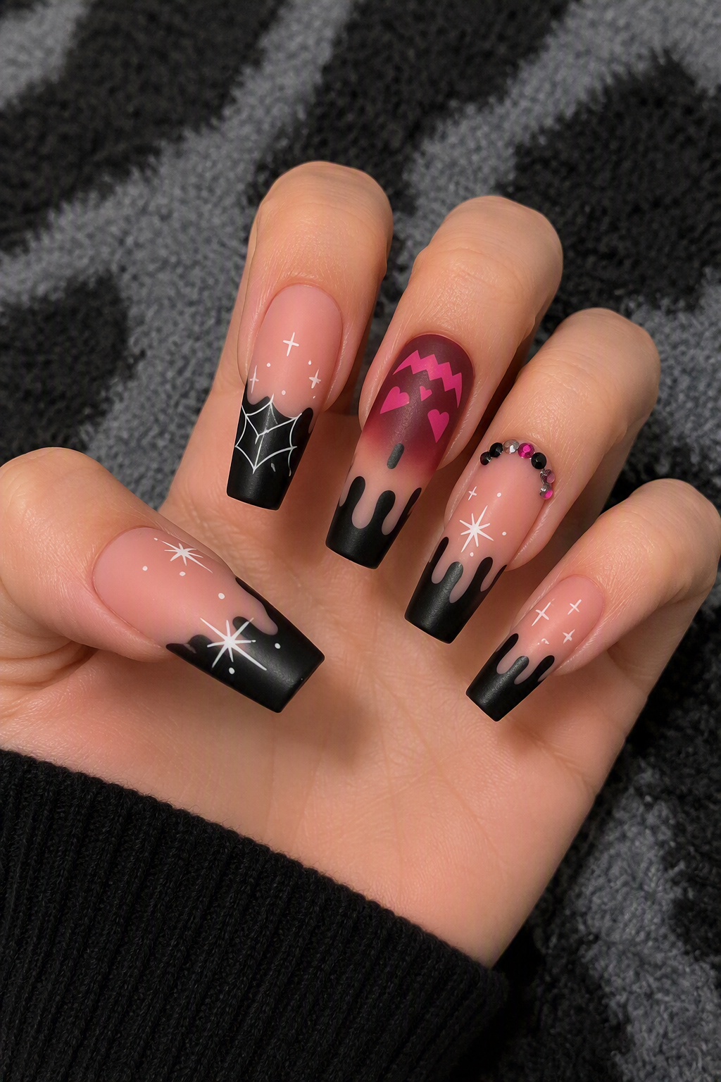 Enchanted After Dark Press-On Nails