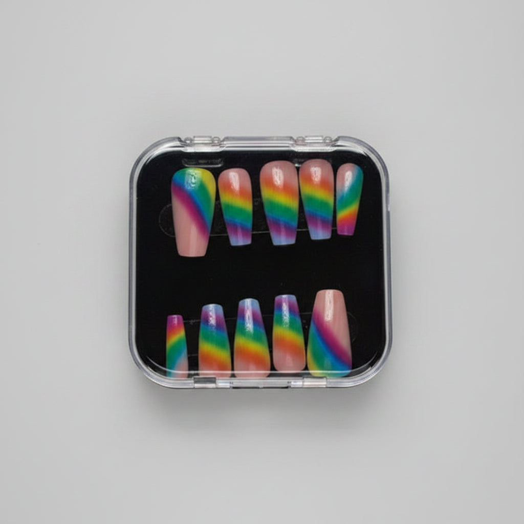 Over The Rainbow Press-On Nails