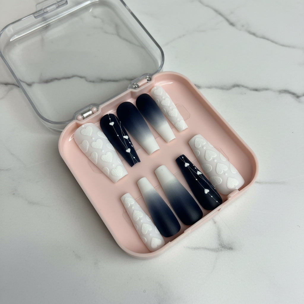 Sweetheart Ombré Press-On Nails