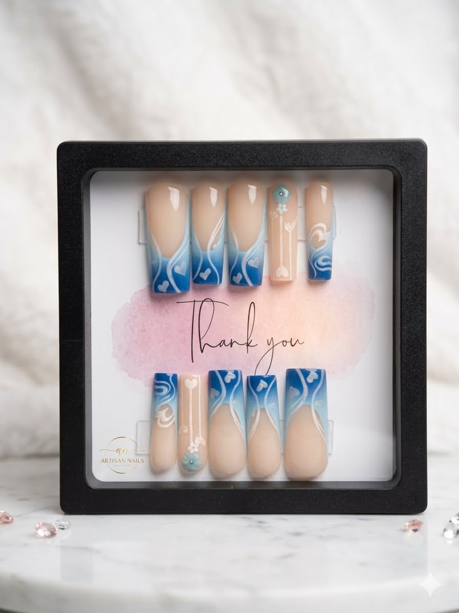 Bluebell Kisses Press-On Nails