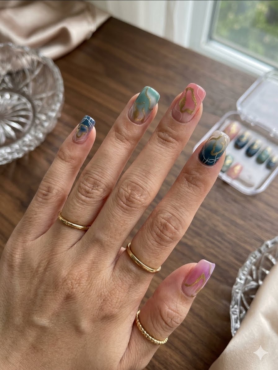 Cosmic Enchantment Press-On Nails