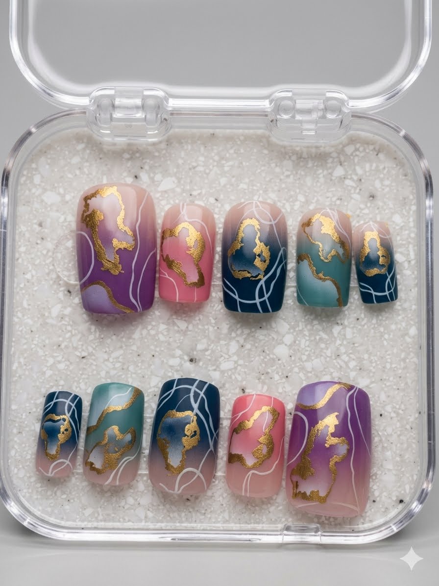 Cosmic Enchantment Press-On Nails