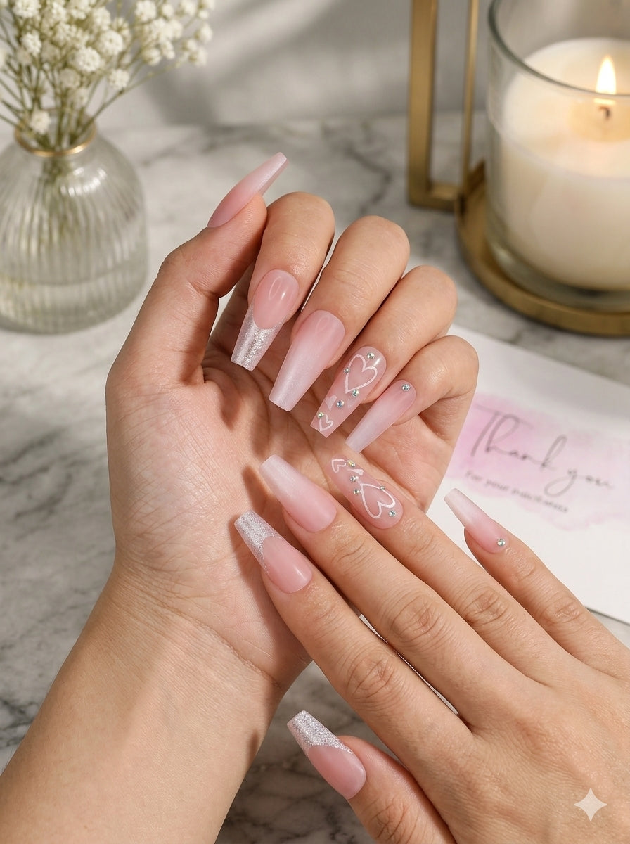 Sugar & Sparkle Press-On Nails