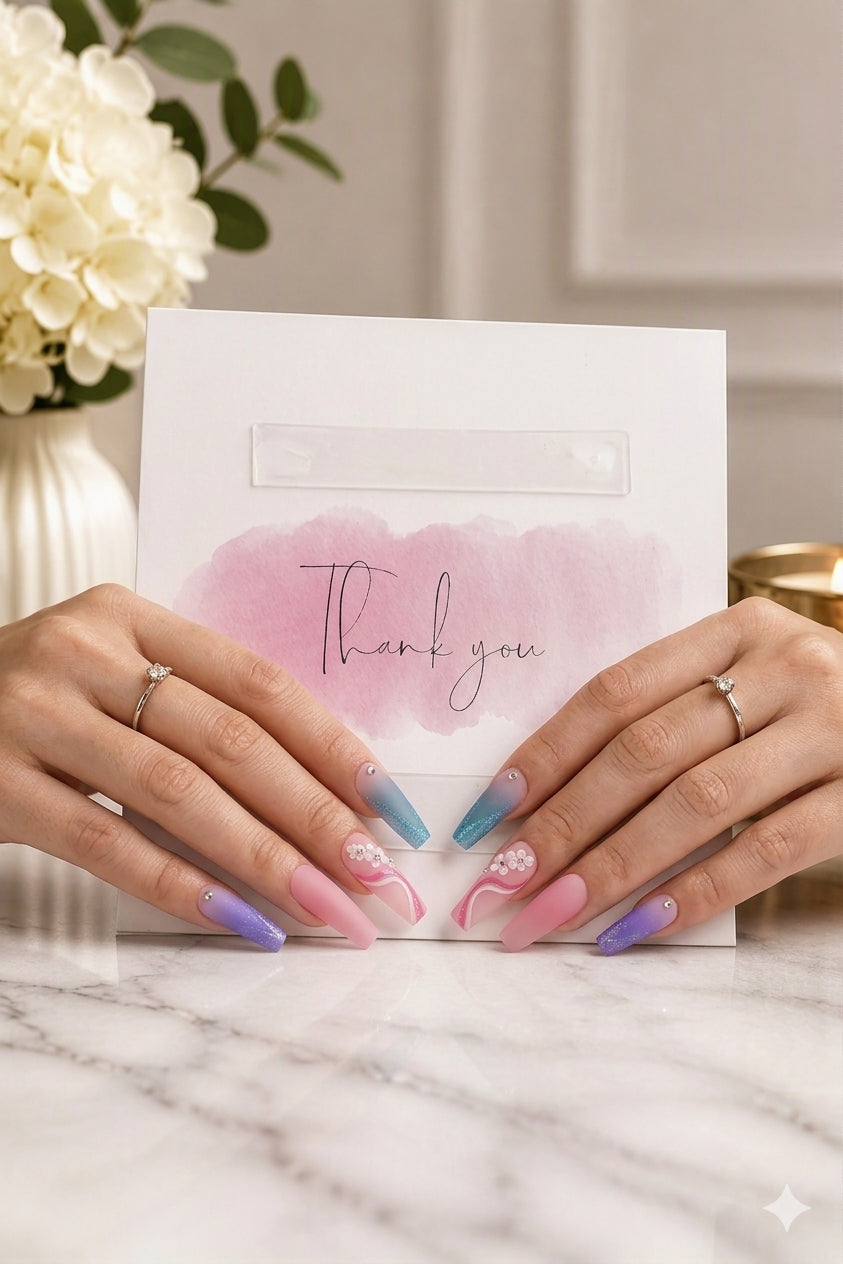 Siren's Garden Press-On Nails