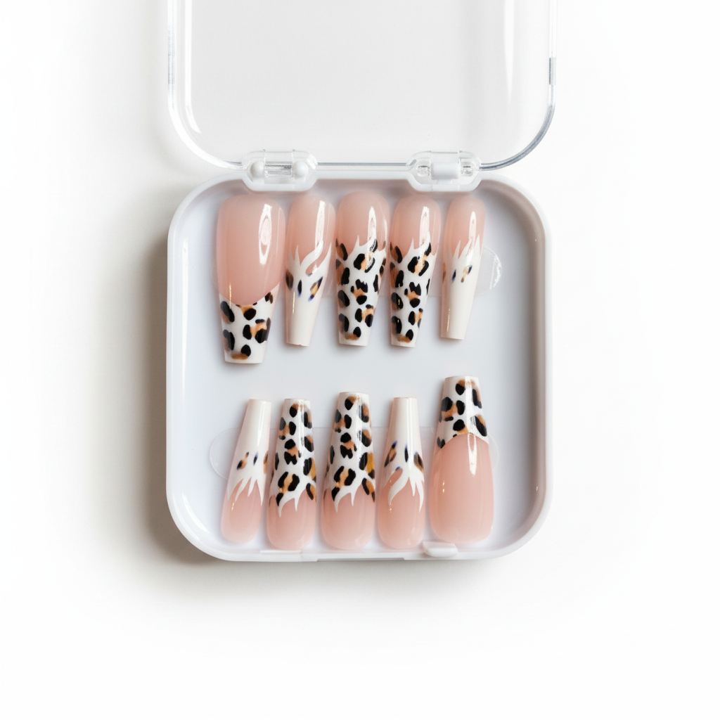 Wild Side Leopard Print Press-On Nail Set