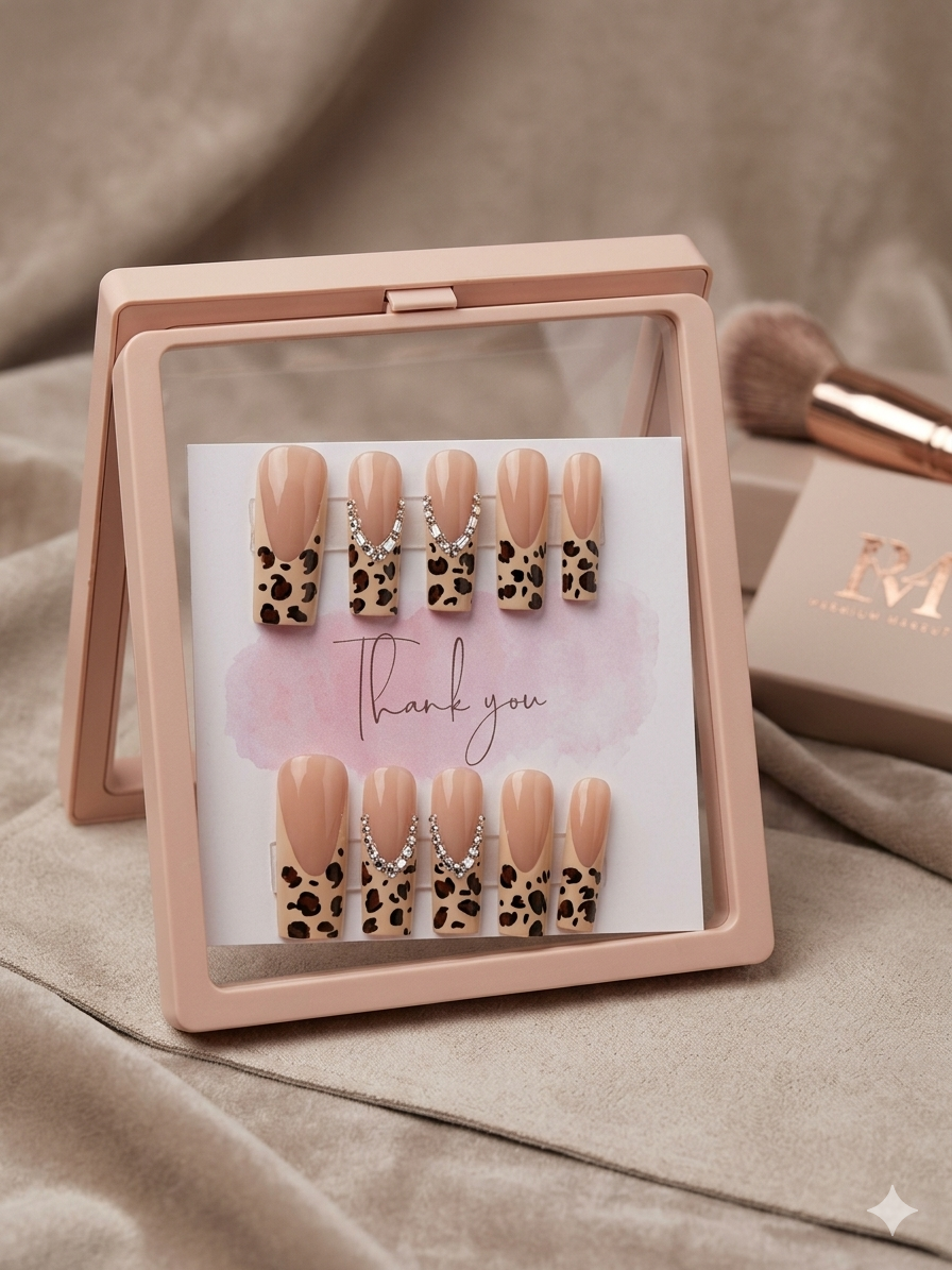 Champagne Catwalk Press-On Nails