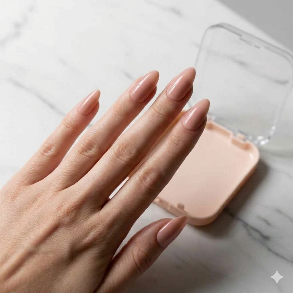 Nude Blush Press-On Nails 